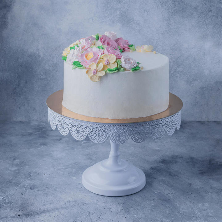 Свадебный одноярусный торт 2,3 кг. торты на заказ Петрозаводск – Беккер